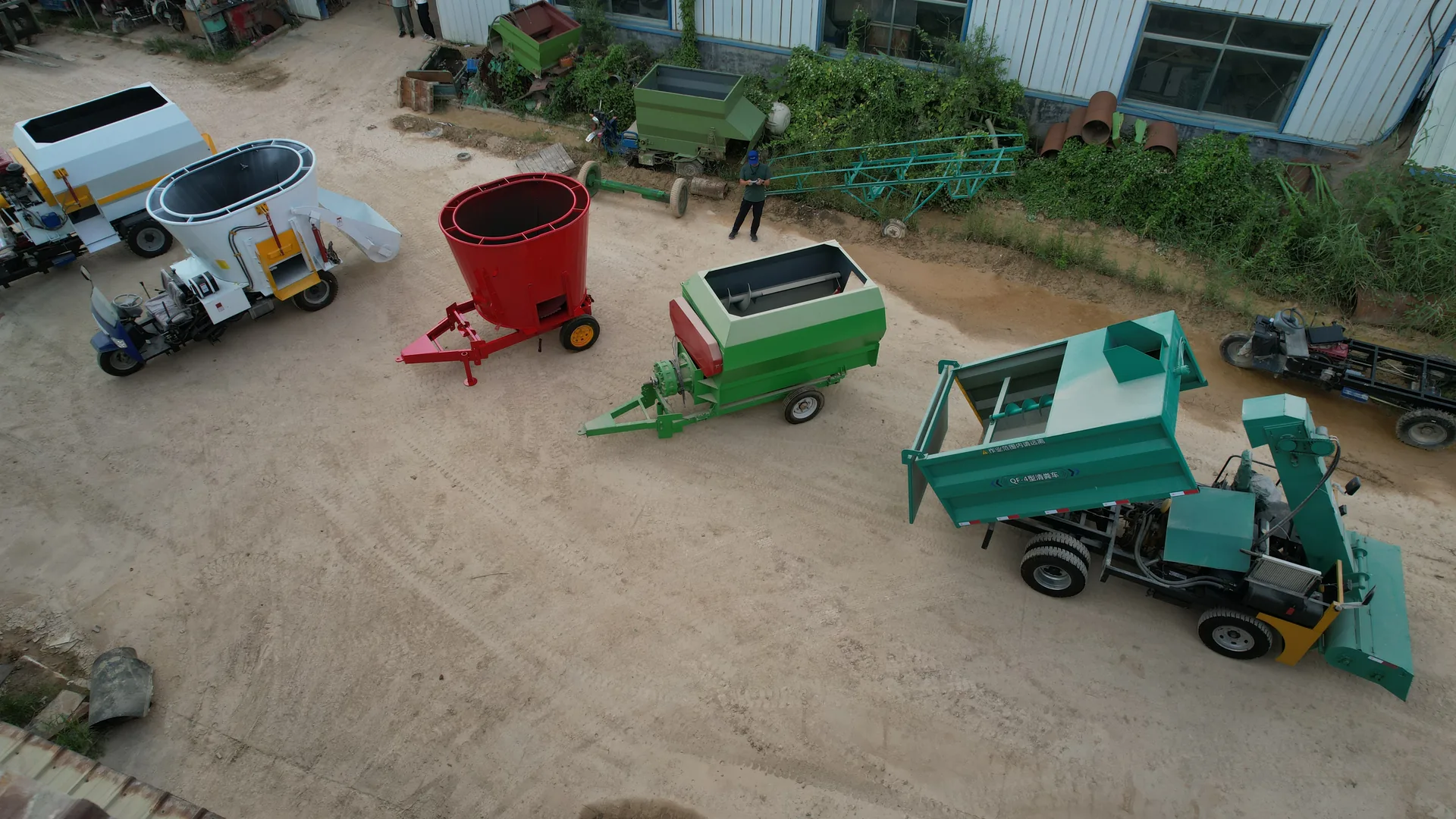 Anlan Machinery factory and equipment yard