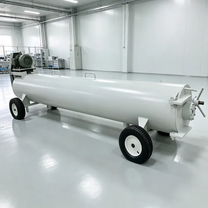Industrial carpet spin drying machine