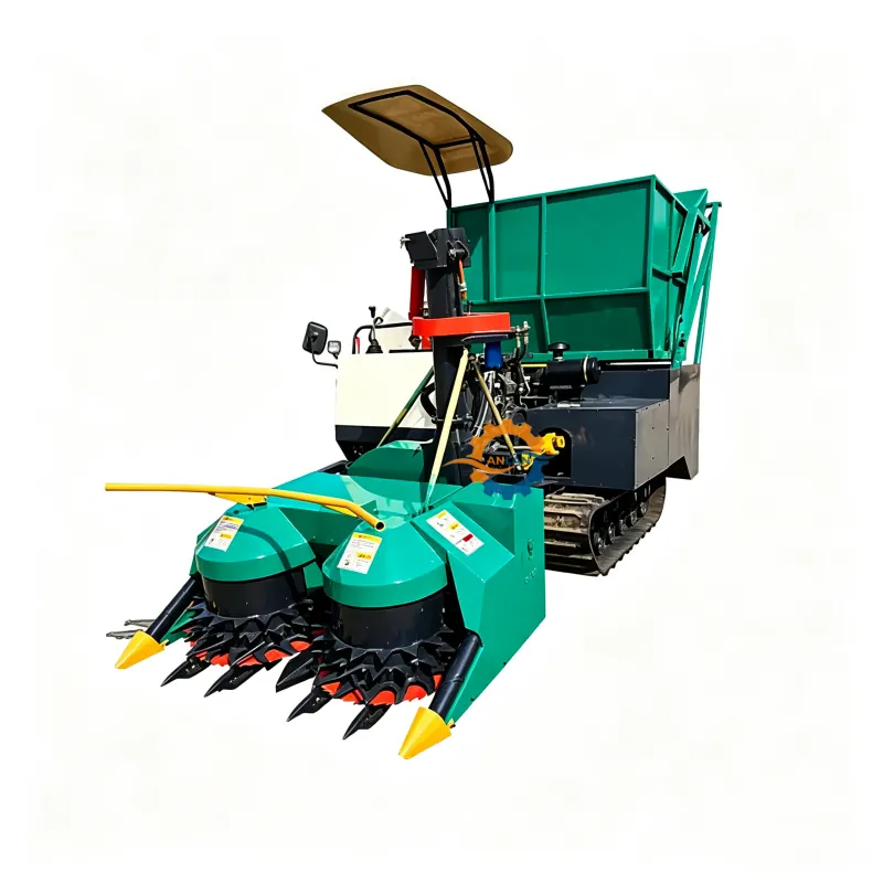 Crawler-type silage harvester