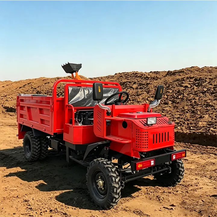 Four wheel drive agricultural utility truck