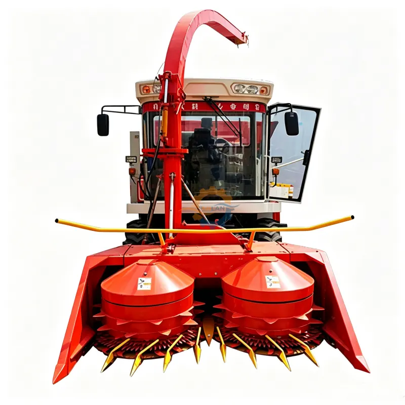 Wheeled forage harvester