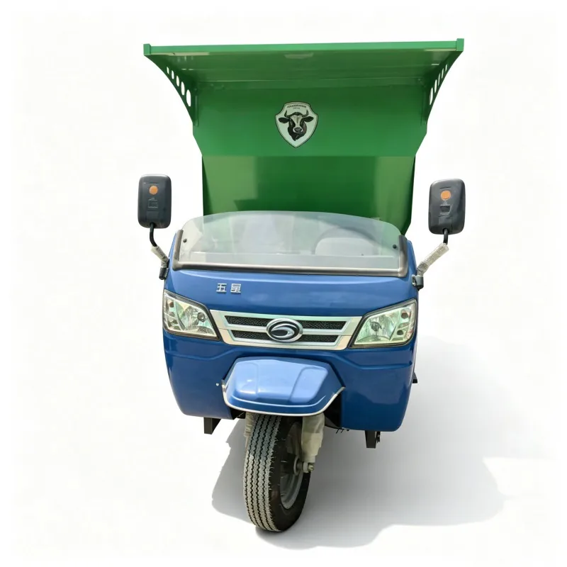 Diesel three-wheel feed cart