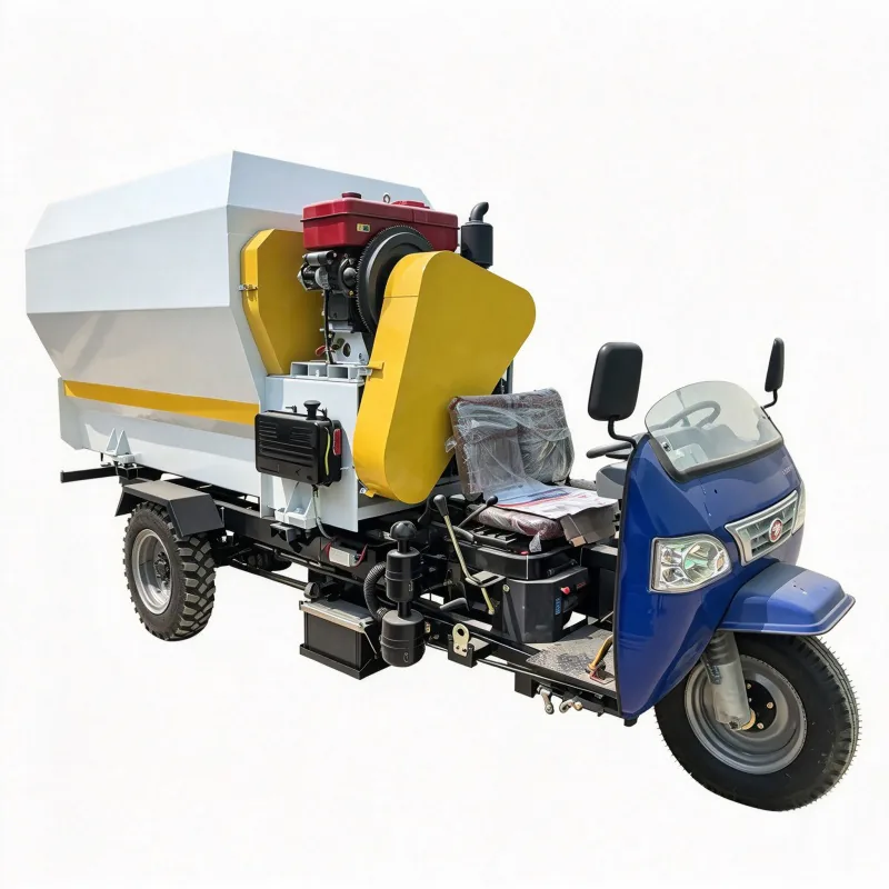 AN-5M3 three-wheel horizontal TMR mixer